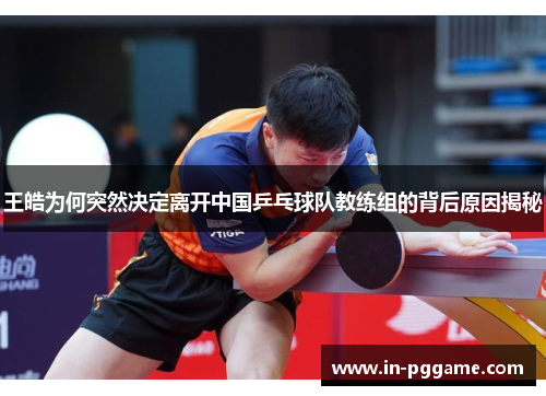 王皓为何突然决定离开中国乒乓球队教练组的背后原因揭秘